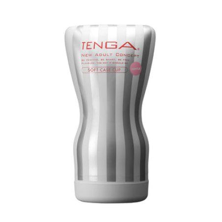 Tenga Soft Case Cup Gentle Silver Thermoplastic elastomer (TPE)