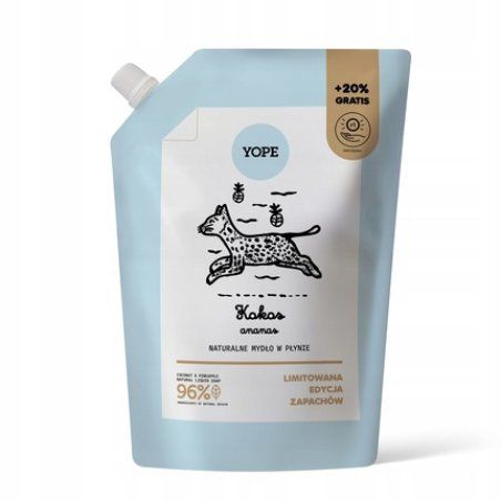 Yope Liquid Soap Refill Coconut & Pineapple 600ml