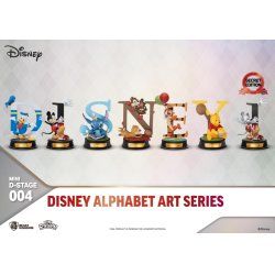 DISNEY 100TH - Disney Alphabet Art - Pack 6 Diorama Stage 10cm