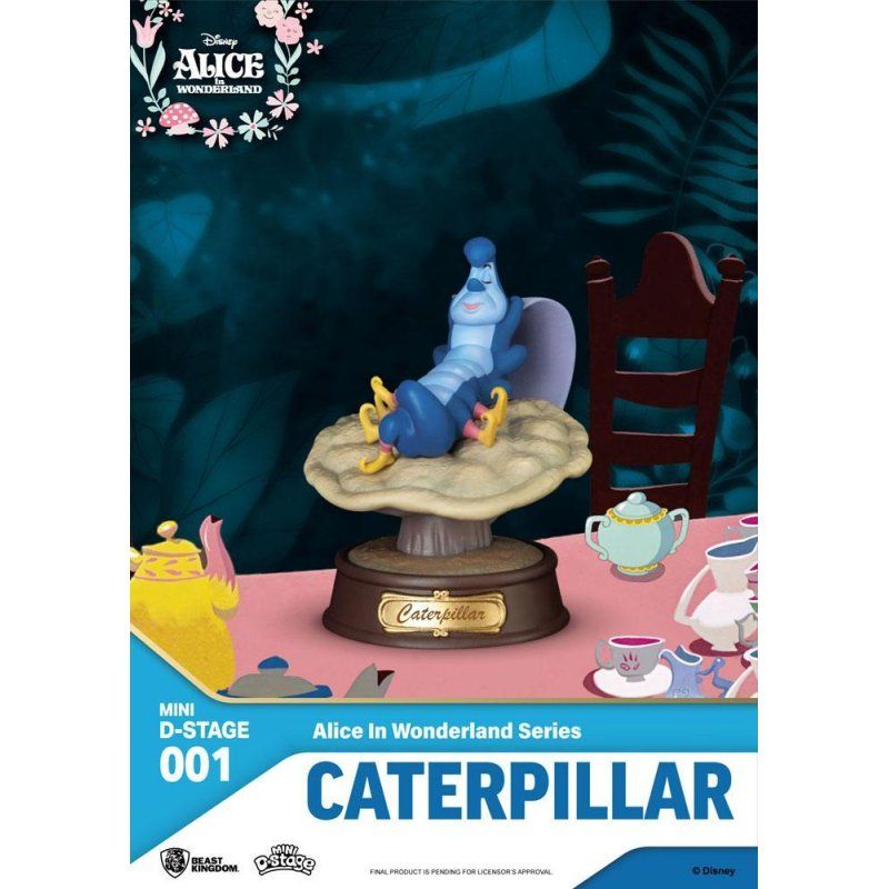ALICE AU PAYS DES MERVEILLES - Mini D-Stage -Pack de 6 Statuettes 10cm