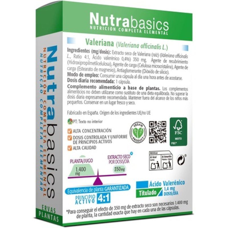 Drasanvi Nutrabasics Valerian - Helps Maintain Sleep Quality