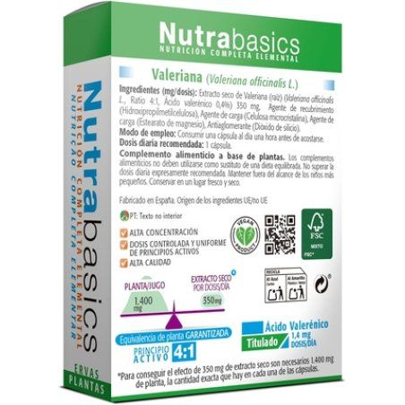 Drasanvi Nutrabasics Valerian - Helps Maintain Sleep Quality