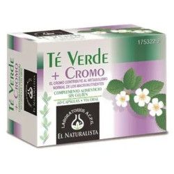 El Natural El Natural Green Tea Chromium 60 Capsules