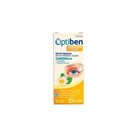 Optiben Optiben Irritated Eyes Sterile Eye Dryness Bottle 15ml