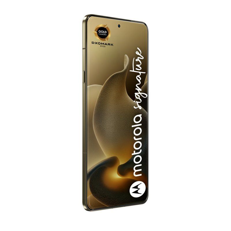 Motorola signature 17.2 cm (6.78") Dual SIM Android 16.0 5G USB Type-C 16 GB 512 GB 5200 mAh Gold