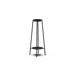 SACKit - Patio Accessory Stand Ø14 cm - 30x30x65 cm - Black