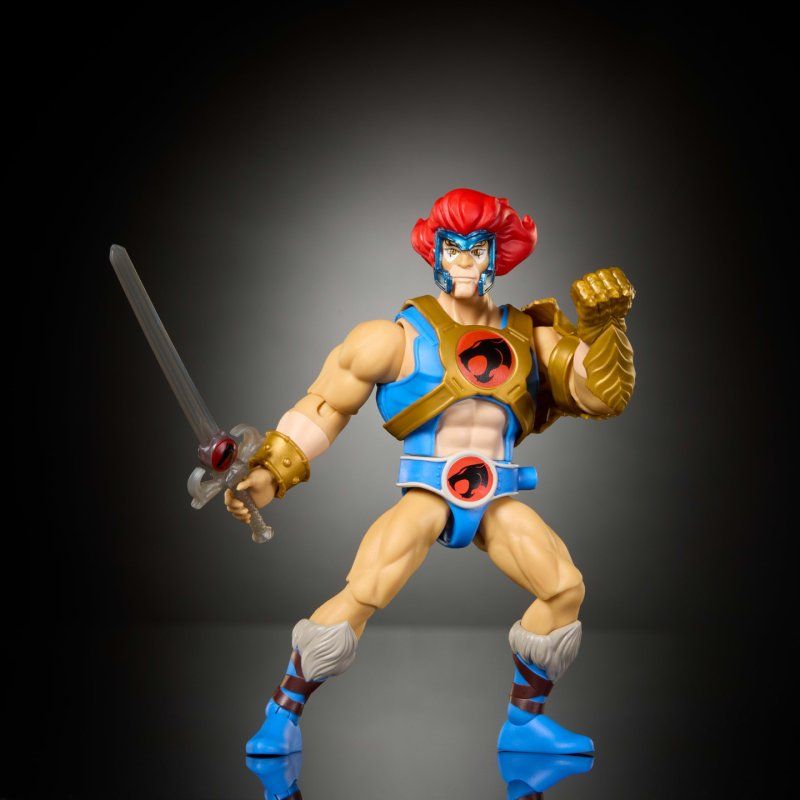 Mattel Masters of the Universe Origins & ThunderCats Lion O Action Figure, 1980s Posable Crossover Toy