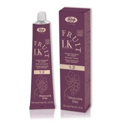 Lisap Lk Fruit Hair Dye Ammonia Free 100ml 1120 Ultra Light Ash Blonde Ice