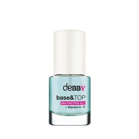 DEBBY 5 In 1 Nail Art Manicure Base & Top Coat
