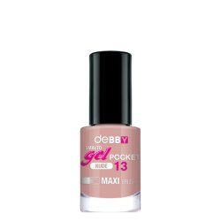 deBBY Gel Pocket vernis à ongles 4,5 ml Nu Brillant