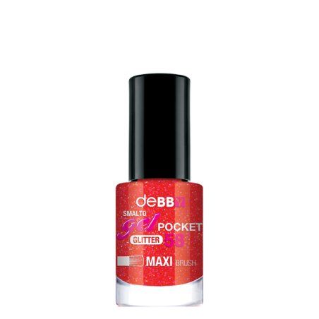 deBBY Gel Pocket 58 strawberry glitter 4.5ml