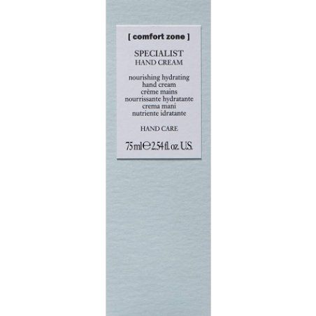 Comfort Zone Specialist Hand Cream 75ml Tube Ultra Hydrating Quick Absorbing Sacha Inchi Oil Panthenol Protective