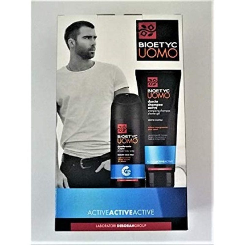 Set Active Bioetyc Homme Deodorant 72H 150ml Doccia Shampoo Active 250ml