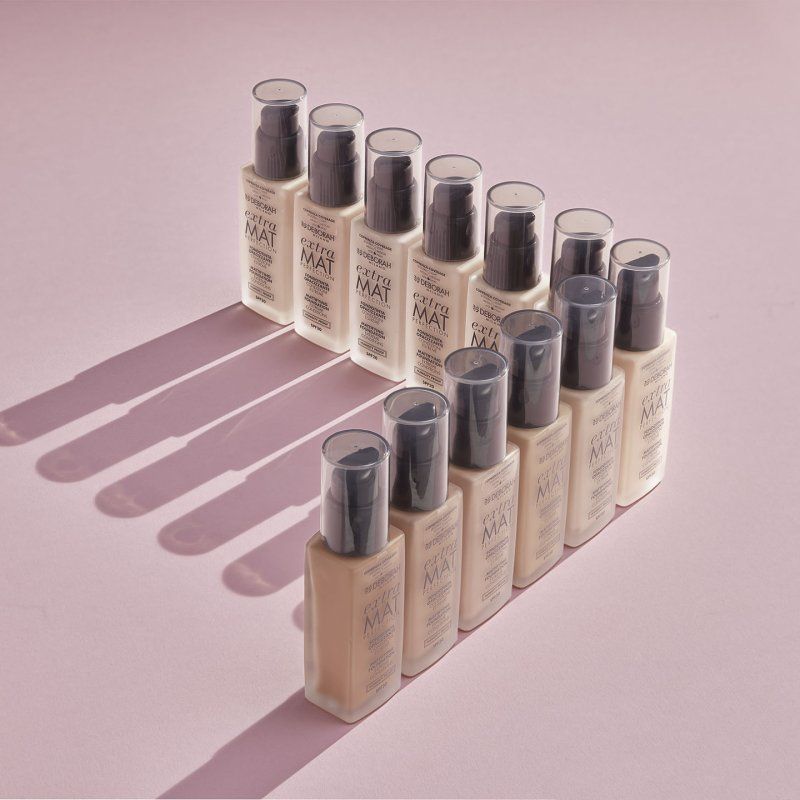 Deborah Milano Extra Mat Perfection 30 ml Flacon pompe Liquide 3.1 Light Gold