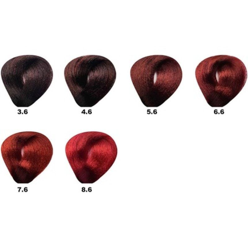 Bes Hifi Hair Color with Vegetable Liposomes 56 Deep Red Light Brown