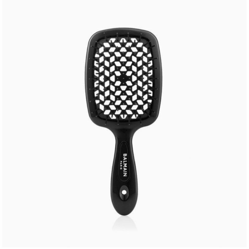 Balmain Hair Detangling Brush Black & White