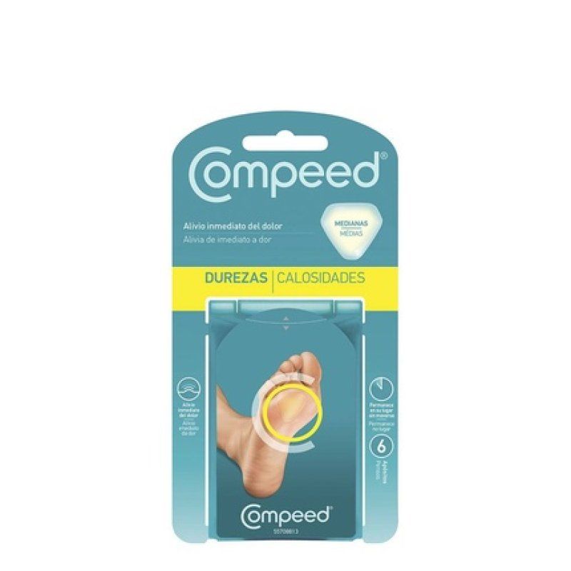 Compeed Medium Callus Plasters 6 Pieces By Compeed