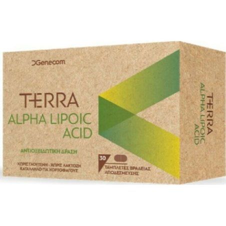 Terra Alpha Lipoic Acid Dietary Supplement 30 Tablets