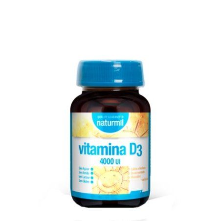 Naturmil Vitamin D3 4000 Iu 60 20 Capsules