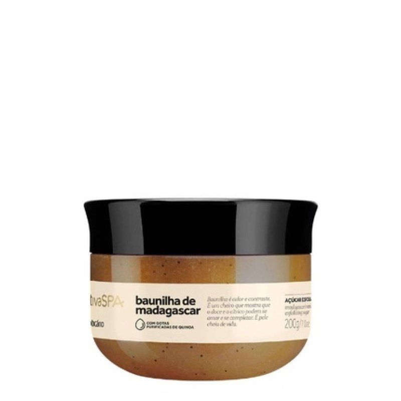 Boticario Nativa Spa Sugar Scrub Madagascar Vanilla 200g