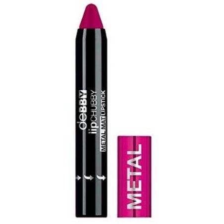Debby Lipchubby Metal Matte Lipstick 23 Fuchsia