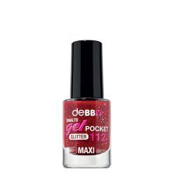 deBBY Gel Pocket 112 glitter red 4.5ml