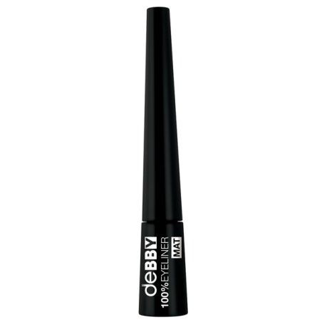 deBBY mat&METAL eyeliner liquid 02 Black mat