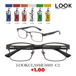 Look Optics Look Classic 0009 C2 1.00 Classic Glasses