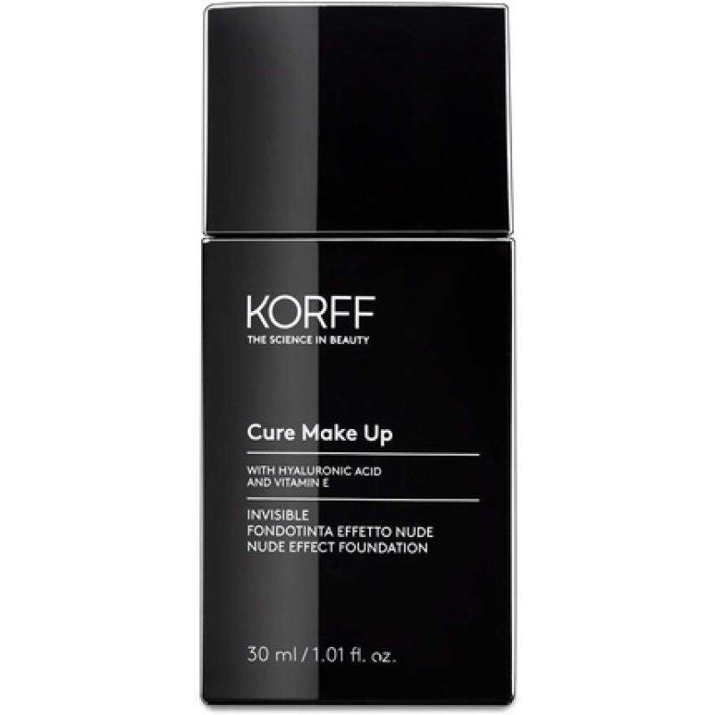 Korff Invisible Nude Effect Fluid Foundation Mediumlow Coverage Modular Light
