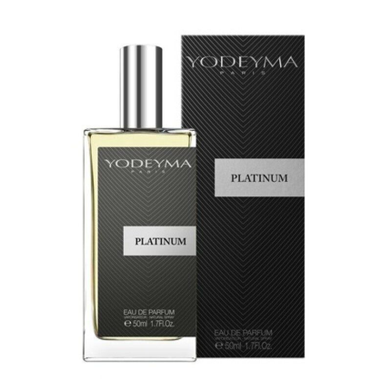 YODEYMA PARIS Platinum Long Lasting Men's Fragrance Eau de Parfum 50ml