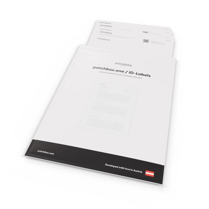 patchbox.one ID-Labels 432 labels