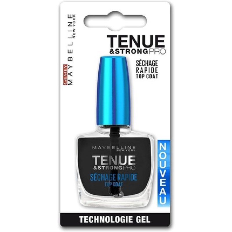 Maybelline New York Nail Polish Fit and Strong Quick Dry Top Coat