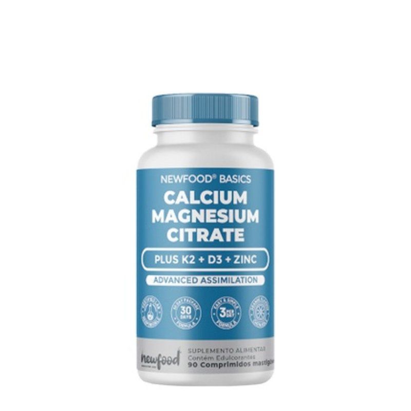 Newfood Calcium Magnesium Citrate 90 Tablets