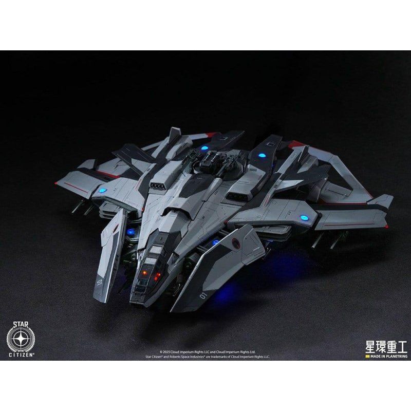STAR CITIZEN -1/100 Anvil F8C Lightning -Pre-Assembled Model Kit 26cm