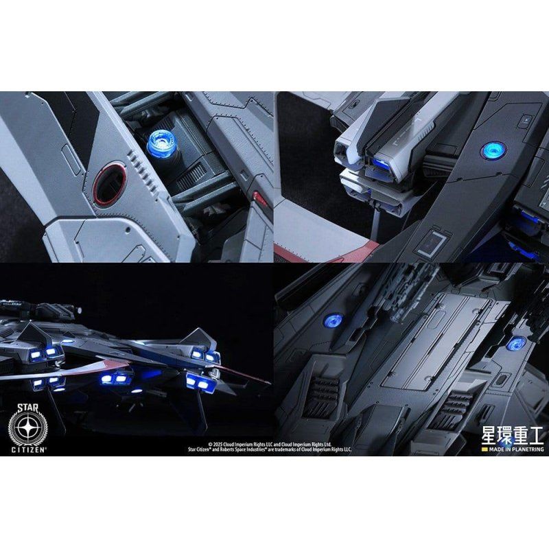 STAR CITIZEN -1/100 Anvil F8C Lightning -Pre-Assembled Model Kit 26cm