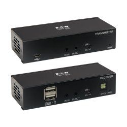 Tripp Lite B127A-1A1-BCBH USB-C to HDMI over Cat6 Extender Kit, KVM Support, 4K 60Hz, 4:4:4, USB, PoC, HDCP 2.2, up to