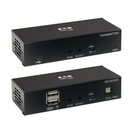Tripp Lite B127A-1A1-BCBH USB-C to HDMI over Cat6 Extender Kit, KVM Support, 4K 60Hz, 4:4:4, USB, PoC, HDCP 2.2, up to