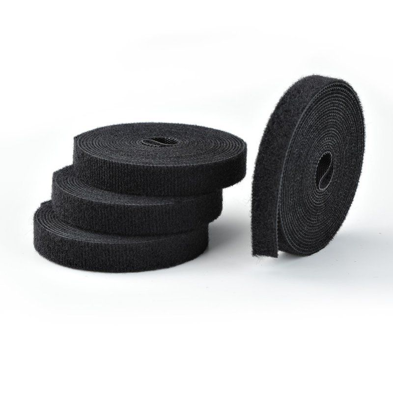 LOT DE 4 ROULEAUX DE BANDE AUT O-AGRIPPANTE LARGEUR 1.3CM