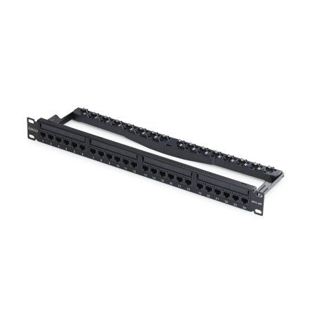 StarTech.com Panneau de Brassage 24 Ports 1U avec Barre de Gestion des Câbles, Panneau de Brassage Ethernet Cat6