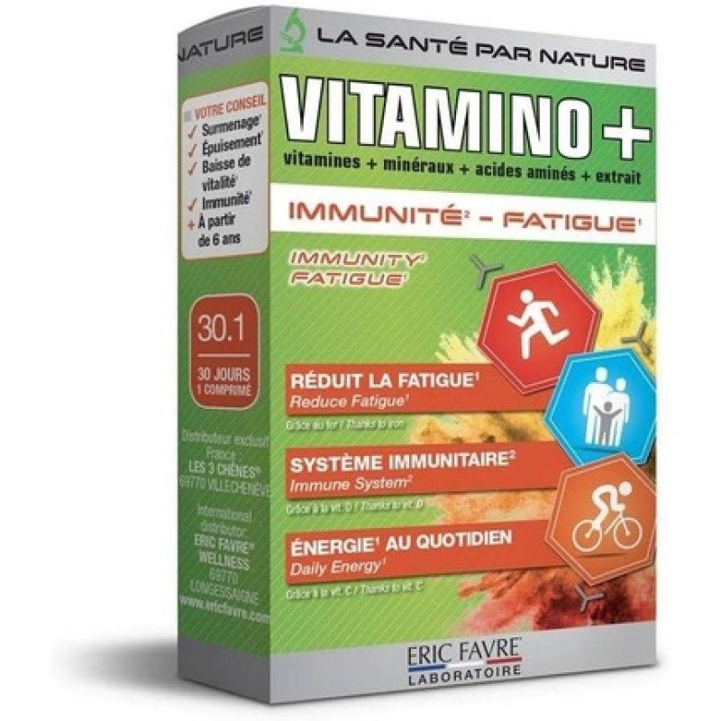Vitamino Supplement with Vitamins, Minerals, and Amino Acids 30 Capsules