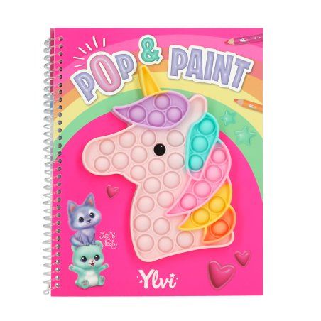 Ylvi - Pop & Paint colouring book (0413755)
