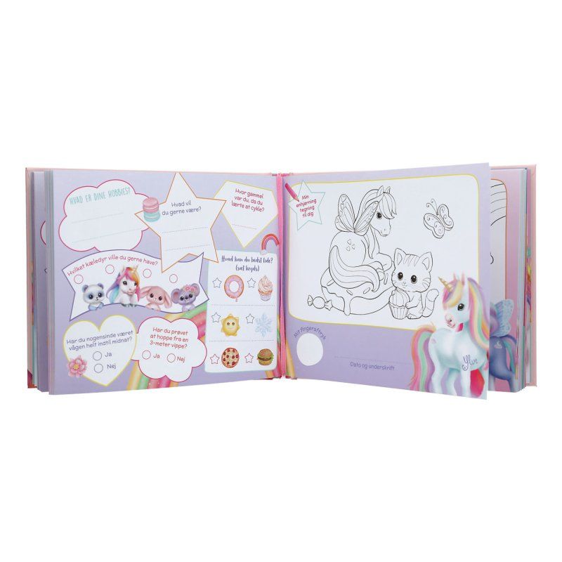 Ylvi 4513202 bloc-notes 108 feuilles Multicolore, Rose