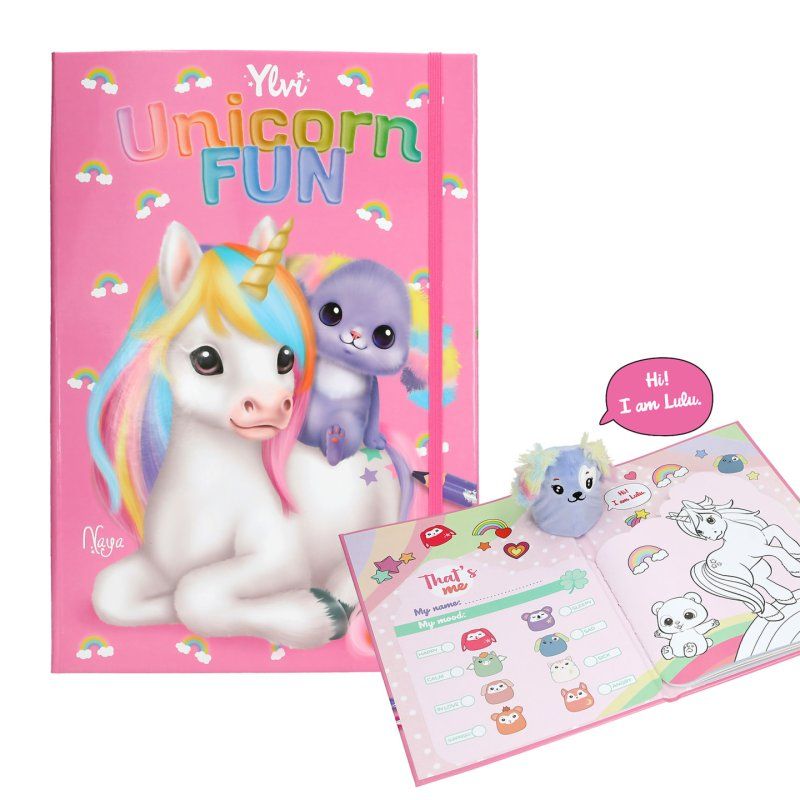 Ylvi - Unicorn Fun Colouring Book (0413741)