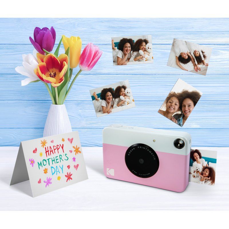 Kodak Printomatic 50.8 x 76.2 mm Pink, White