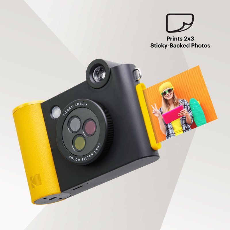 Kodak Smile 50.8 x 76.2 mm Black, Yellow