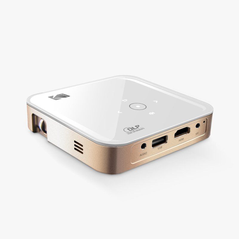 Kodak LUMA 350 film projector 150 ANSI lumens 854 x 480 pixels Gold, White