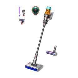 Dyson V12 Submarine Aspirateur balai 3-en-1 Batterie Sec&humide HEPA Sans sac 0,35 L Nickel, Jaune