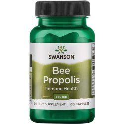 Swanson Bee Propolis 550mg Herbal Supplement 60 Capsules