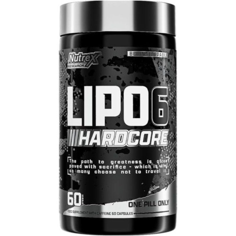 Nutrex Research Lipo-6 Hardcore 60 Capsules Unflavoured