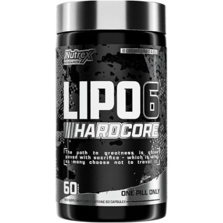 Nutrex Research Lipo-6 Hardcore 60 Capsules Unflavoured